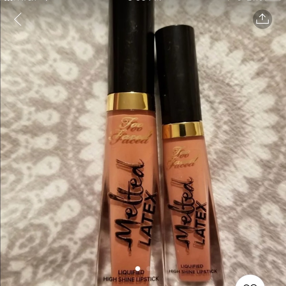 Melted Toofaced Latex Lip Gloss